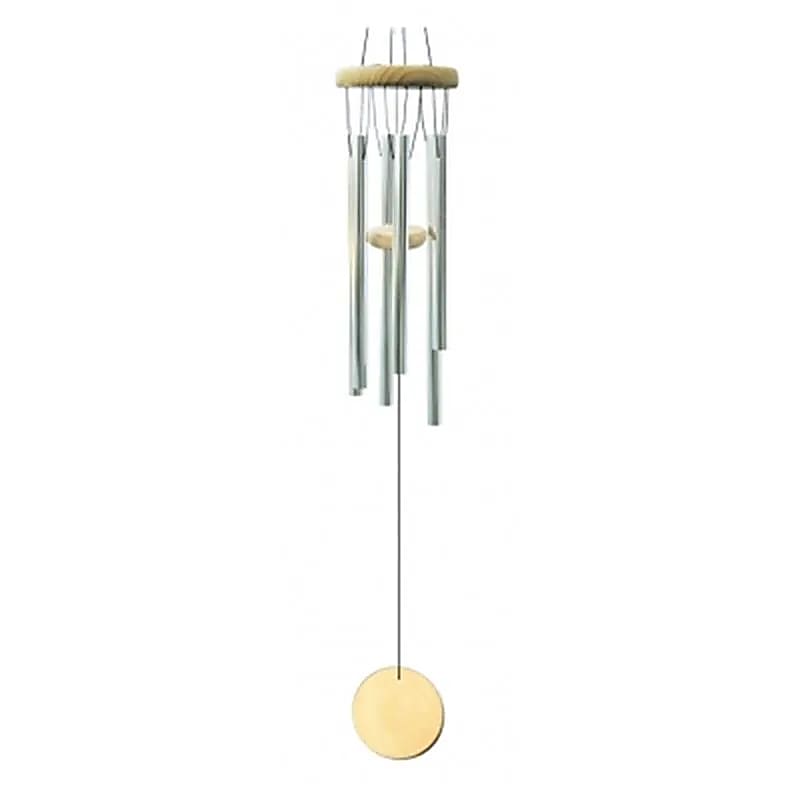 Carillon à vent à 5 tubes ! 45 centimètres de longueur - 105 grammes. Simple, esthétique et efficasse !
