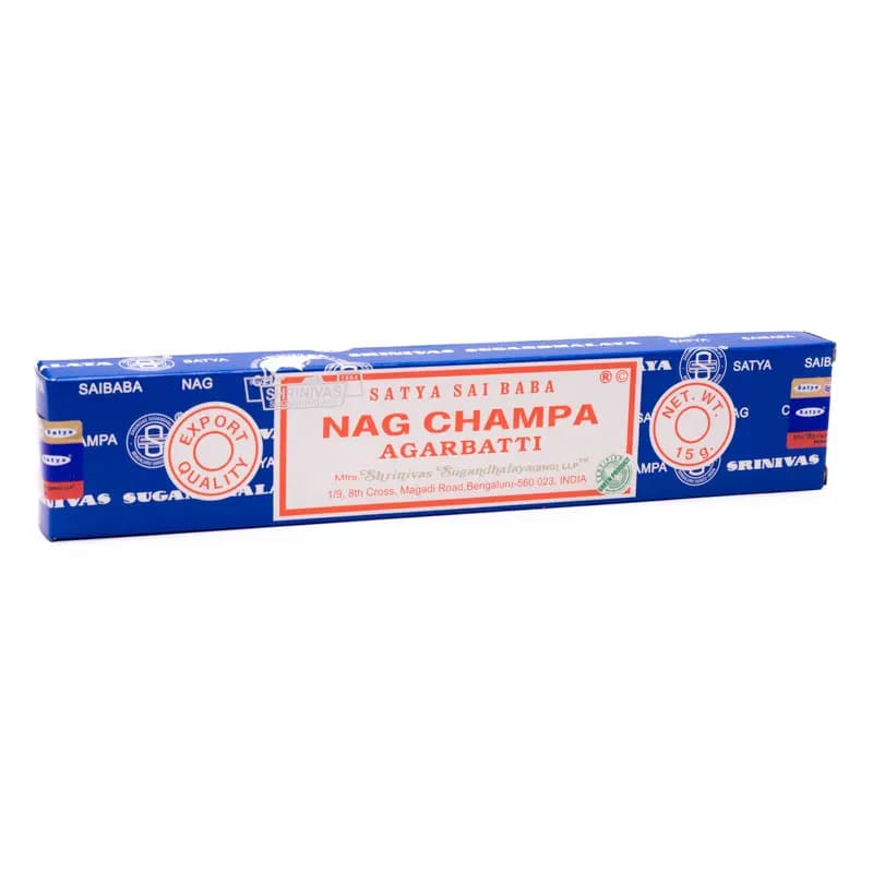 Encens 'Satya Agarbatti' – Série Classique. 23 parfums au choix ! Vendu à l’unité ou en pack de 12. Marque reconnue, qualité garantie pour vos ambiances !