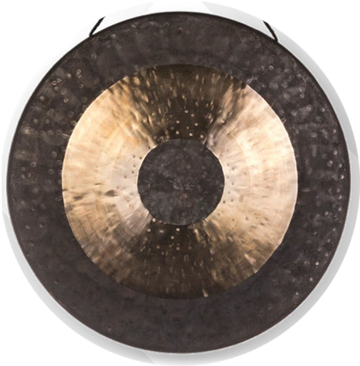 Sélection de Gong, 2 types au choix : 'Chao Gong' de Ø 30 à 90 cm et 'Wind Gong' de Ø 30 à 80 cm. Vendu avec maillet, parfait !