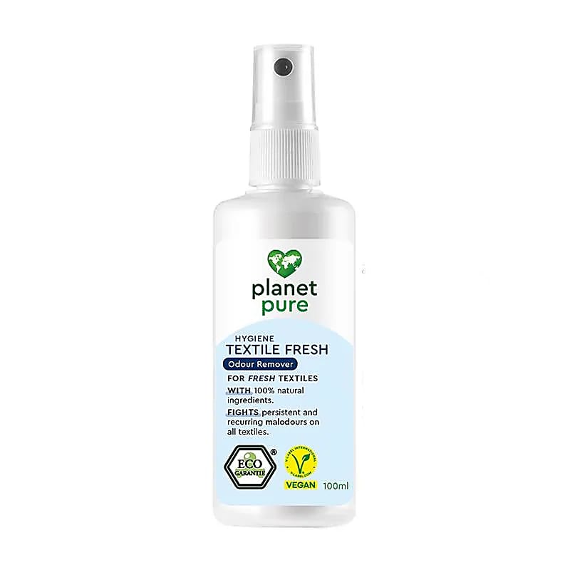 Spray détachant et désodorisant pour textile, 'naturel et biologique
'. Aux huiles essentielles de romarin et de lavande
. Flacon de 100 millilitres ! Vendu à l'unité ou par 10 !