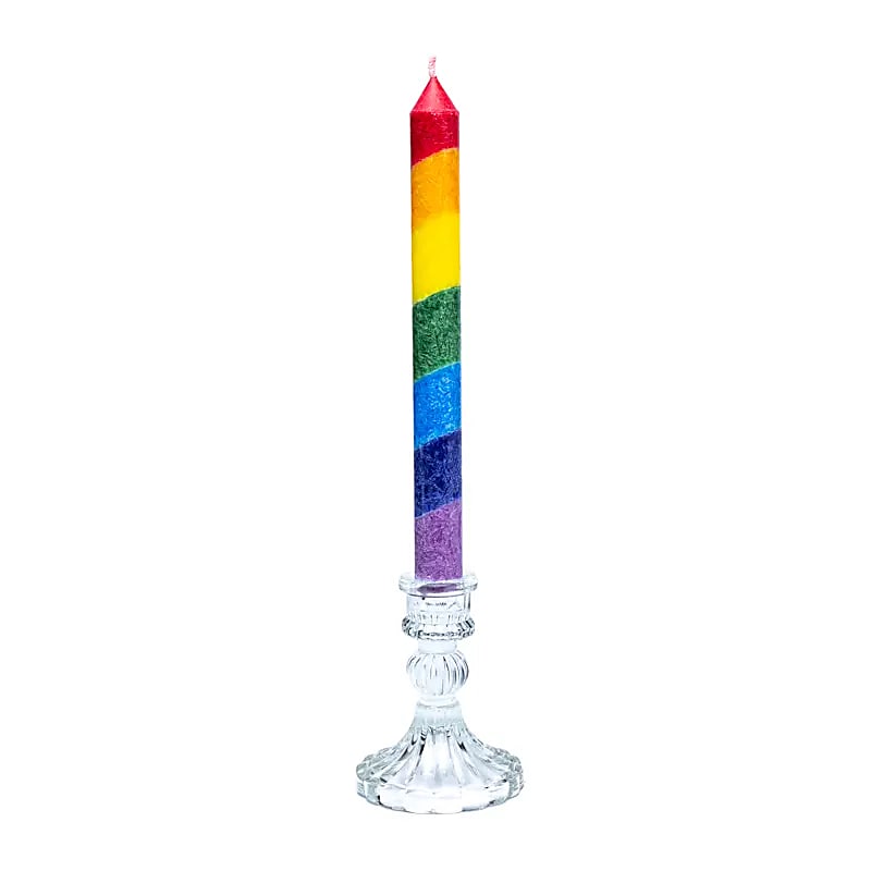 Bougeoir en verre pour bougie de table, de 8 ou 10 cm. Parfait pour maintenir en toute sécurité vos bougies préférés !