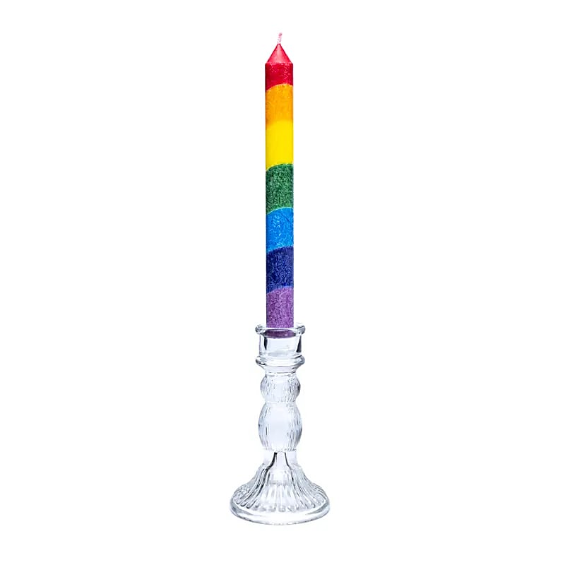 Bougeoir en verre pour bougie de table, de 8 ou 10 cm. Parfait pour maintenir en toute sécurité vos bougies préférés !