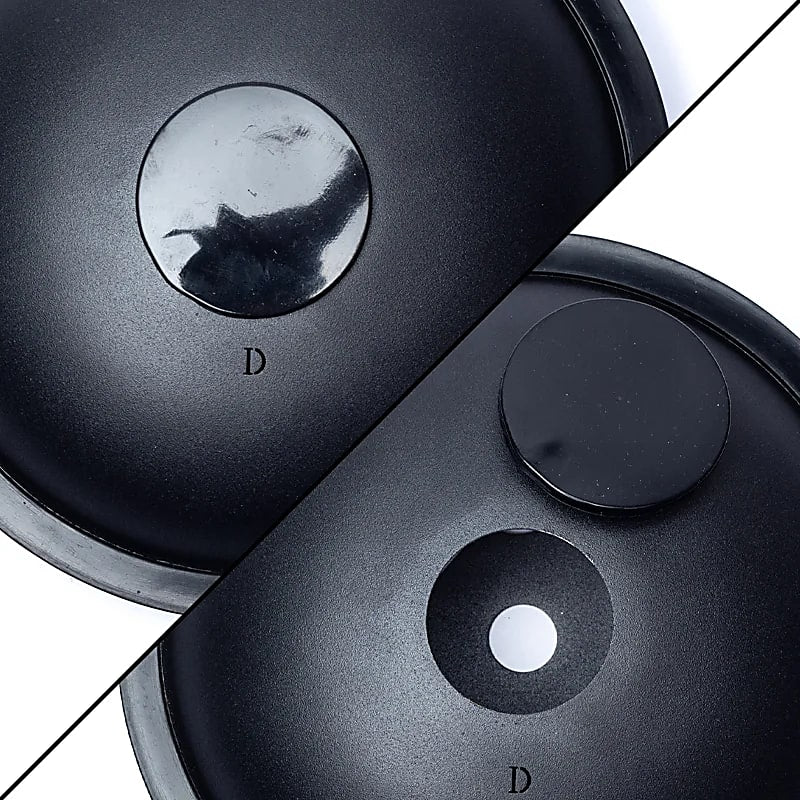 Handpan/ tambour percussion de voyage,
8 notes en D/ Ré majeure, 26 cm - 630 gr. Fabriqué en acier de haute qualité !