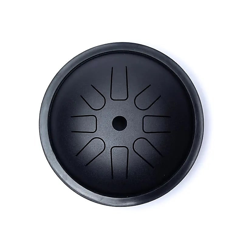 Handpan/ tambour percussion de voyage,
8 notes en D/ Ré majeure, 26 cm - 630 gr. Fabriqué en acier de haute qualité !