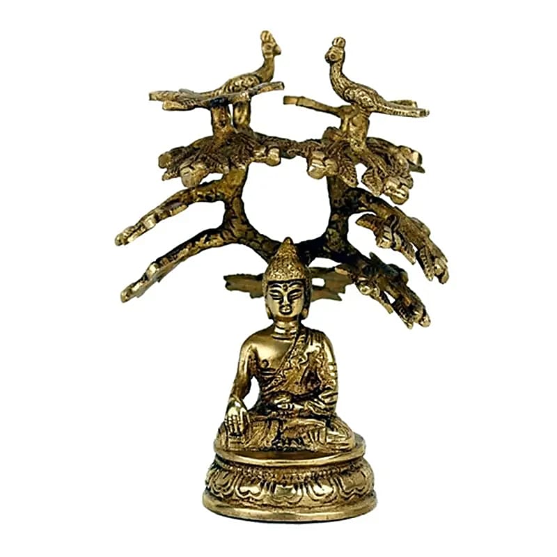 Sélection de Bouddha en laiton. Ø modèles de 13 à 20cm (au choix). Divinité Bouddhiste sacré de très belle qualité !