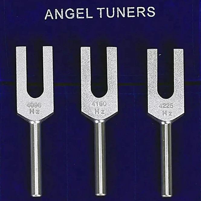 Diapasons des Anges couleur Argenté - Set de 3