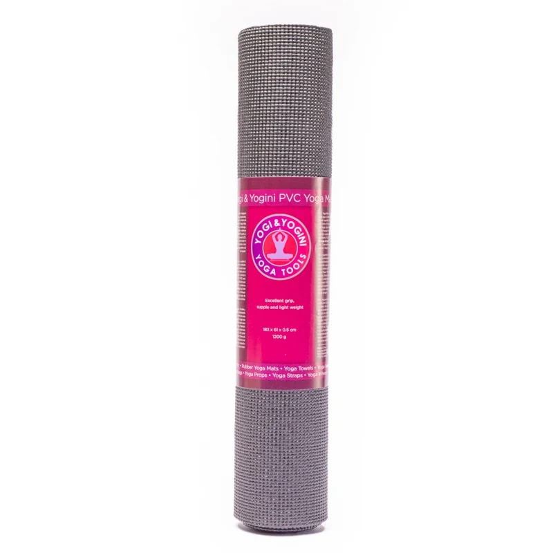 Tapis de yoga TPE en pvc, de 61x183x0.5 centimètres - 1,2 kilogrammes. Excellente adhérence, souple et léger. Convient aux formes de yoga d'intensité légère à moyenne, comme le Hatha et le Yin Yoga !