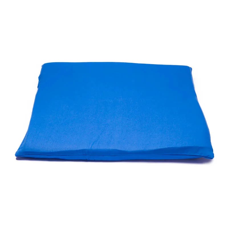 Housse pour tapis de Méditation en coton, 7 couleurs au choix + 1 Modèle en chanvre + option 'carré en mousse pour rembourrage'. taille 65x65x5 centimètres. Fait au Népal !