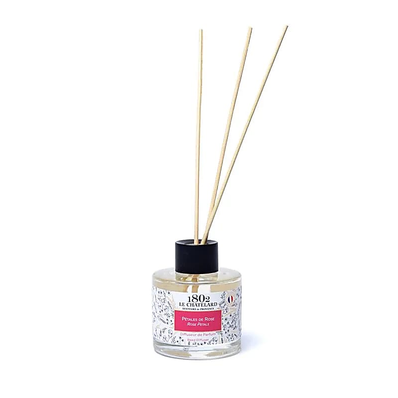Diffuseur de parfum à tiges de roseaux de chez 'Chatelard' - 120 ml - 7x6,5 cm - Très bonne qualité !