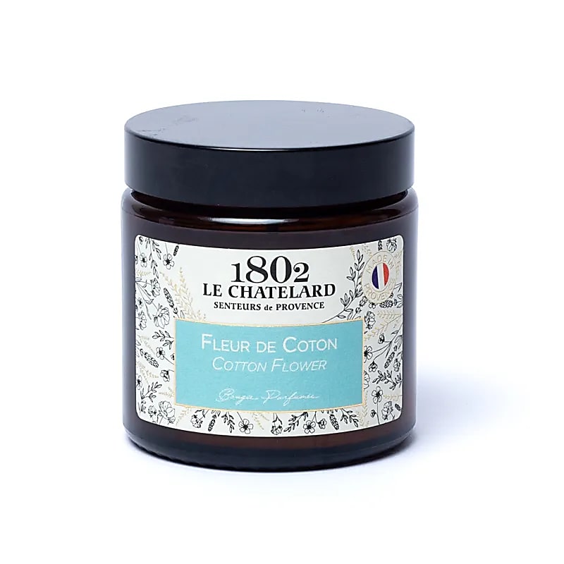 Bougie de chez 'Le Chatelard' fait en France - 7x6.5 cm - ± 20/ 25H de combustion - 210 grammes ! Haute qualité, 6 parfums au choix !