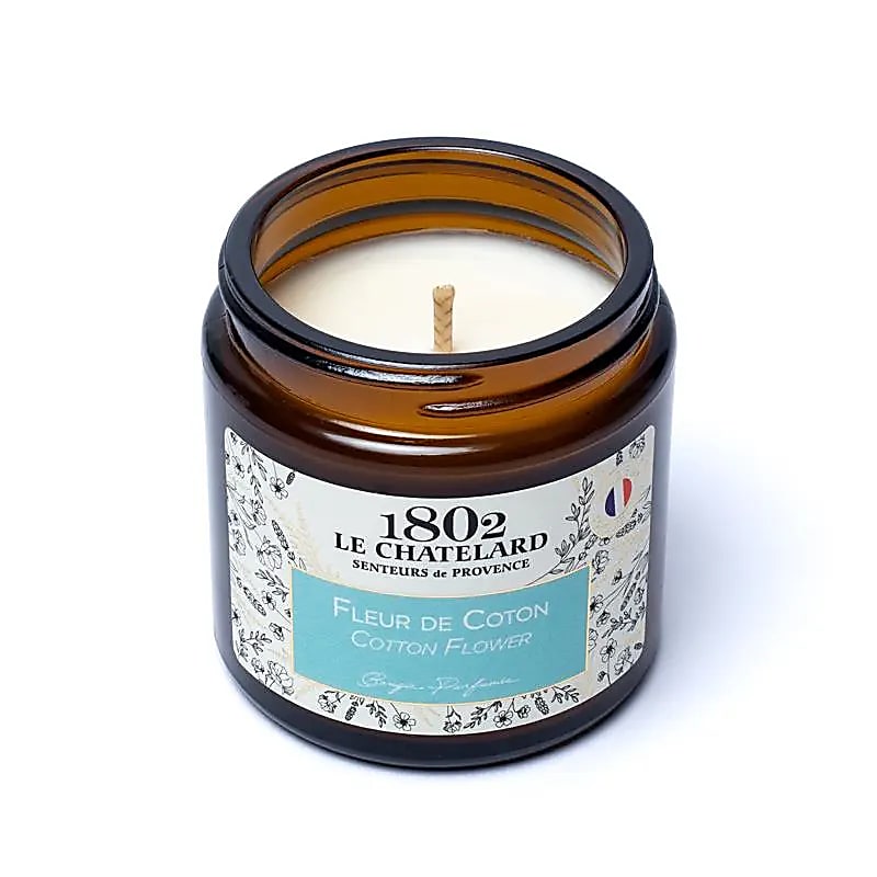 Bougie de chez 'Le Chatelard' fait en France - 7x6.5 cm - ± 20/ 25H de combustion - 210 grammes ! Haute qualité, 6 parfums au choix !