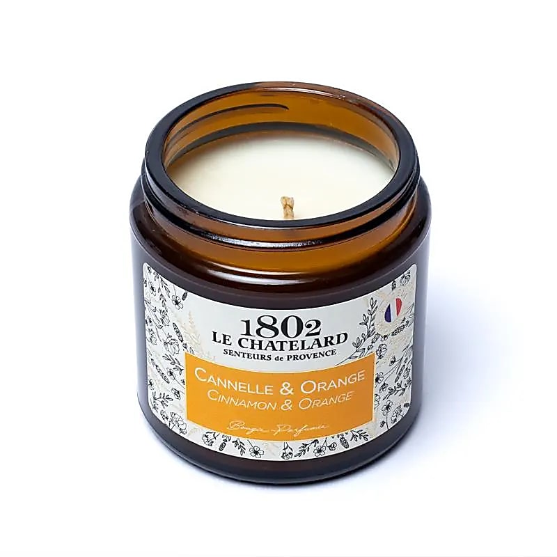 Bougie de chez 'Le Chatelard' fait en France - 7x6.5 cm - ± 20/ 25H de combustion - 210 grammes ! Haute qualité, 6 parfums au choix !