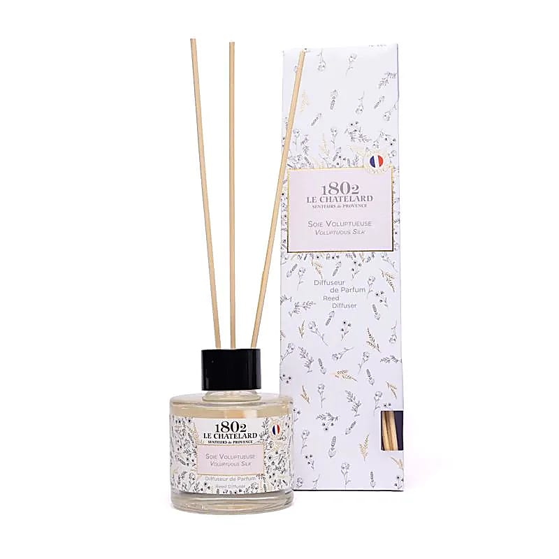 Diffuseur de parfum à tiges de roseaux de chez 'Chatelard' - 120 ml - 7x6,5 cm - Très bonne qualité !