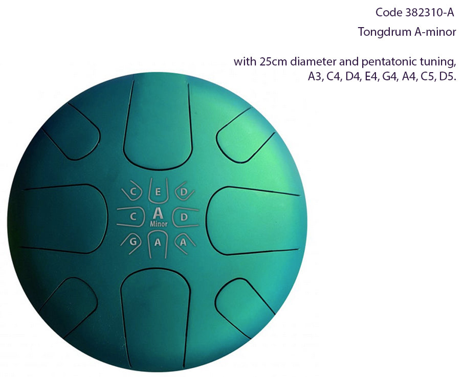 Tongdrum/Handpan, 25cm diameter x 13 centimeters height - 2.40 kilograms 5 models to choose from!