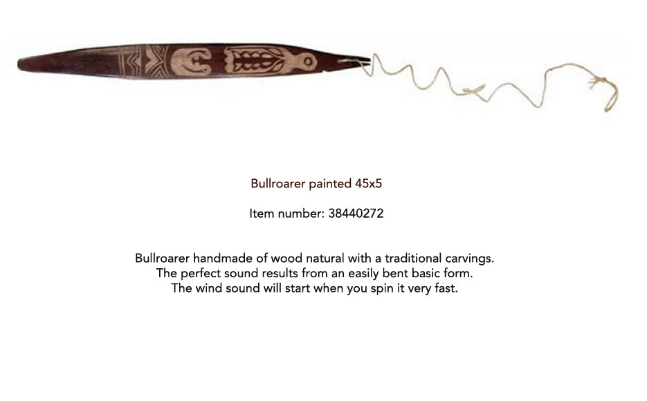 Bullroarer / Rhombe d’Australie – Bois artisanal 30-45 cm, son puissant audible jusqu’à 50 km dans le bush !