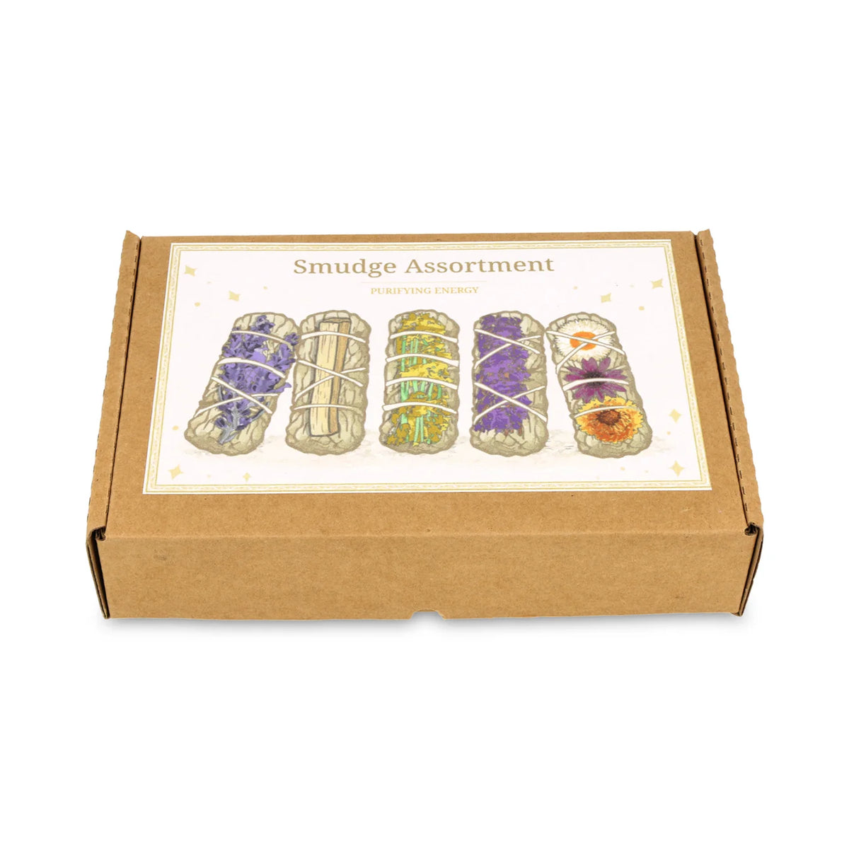 Sauge blanche - Set de fuzmigation aux herbes et fleurs assorties : 5 piÚces | ± 200 g