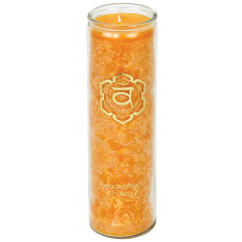 Bougies d'une durée de 100 Heures à la stéarine, 21 cm x 6,5. Couleurs au choix : Blanche, noire ou 7 chakras. Vendu à l'unité ou par 7. Trés bonne qualité, parfait !