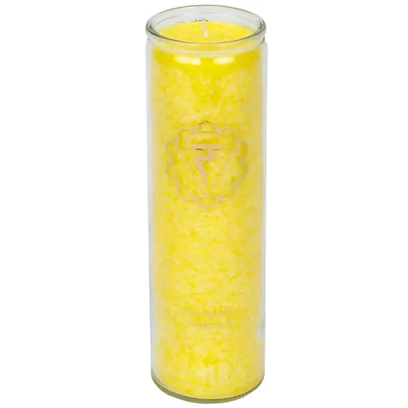Bougies d'une durée de 100 Heures à la stéarine, 21 cm x 6,5. Couleurs au choix : Blanche, noire ou 7 chakras. Vendu à l'unité ou par 7. Trés bonne qualité, parfait !