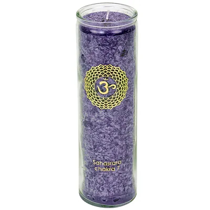 Bougies d'une durée de 100 Heures à la stéarine, 21 cm x 6,5. Couleurs au choix : Blanche, noire ou 7 chakras. Vendu à l'unité ou par 7. Trés bonne qualité, parfait !