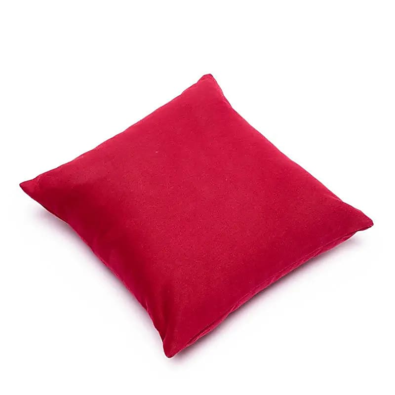 Sélection de 3 mini-coussins de Yoga ou Méditation en coton avec le motif du Lotus, de 28 x 28 centimètres de longueur x 9 d'épaisseur - 0,740 kilogrammes. Housse extérieure en coton ! La housse intérieure est remplis de graines de Sarrasin !