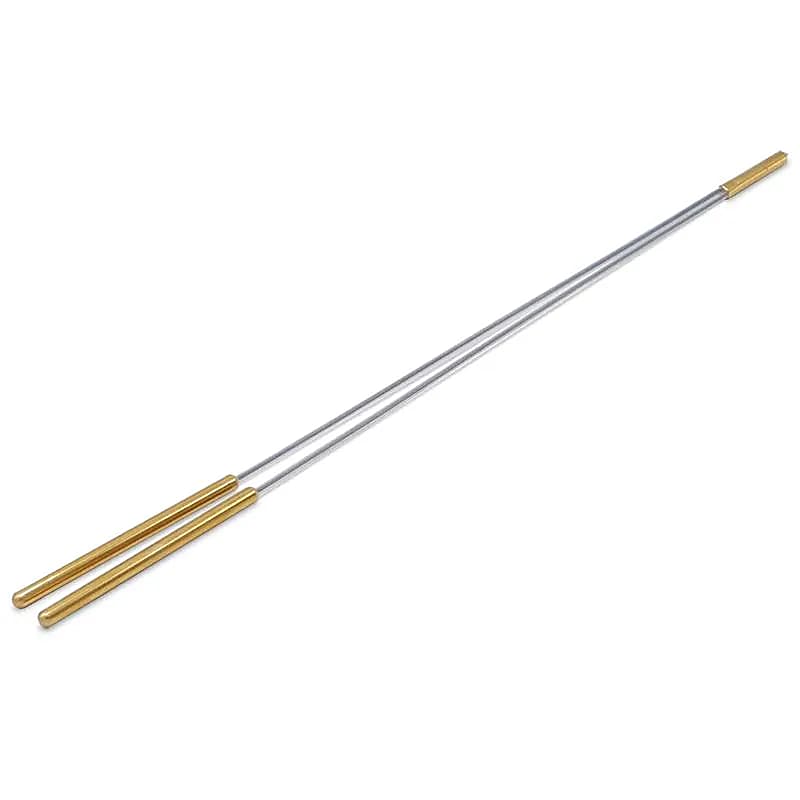 Baguettes de radiesthésie en laiton. 40 cm - 116 grammes.