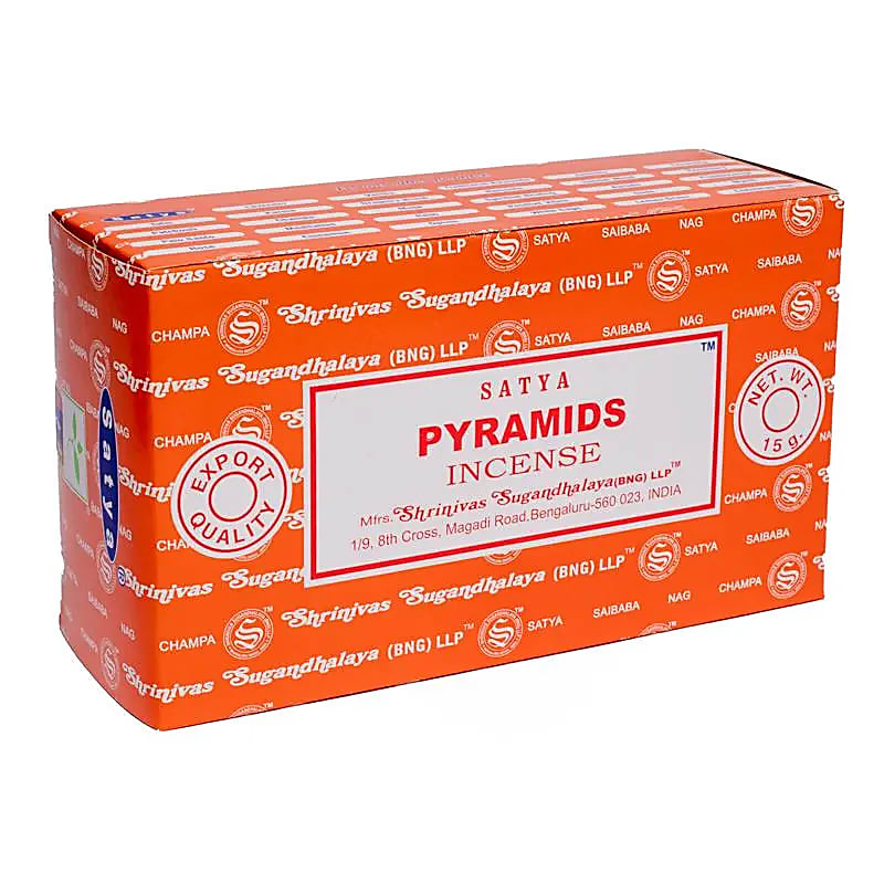 Encens 'Satya Agarbatti' – Série Classique. 23 parfums au choix ! Vendu à l’unité ou en pack de 12. Marque reconnue, qualité garantie pour vos ambiances !