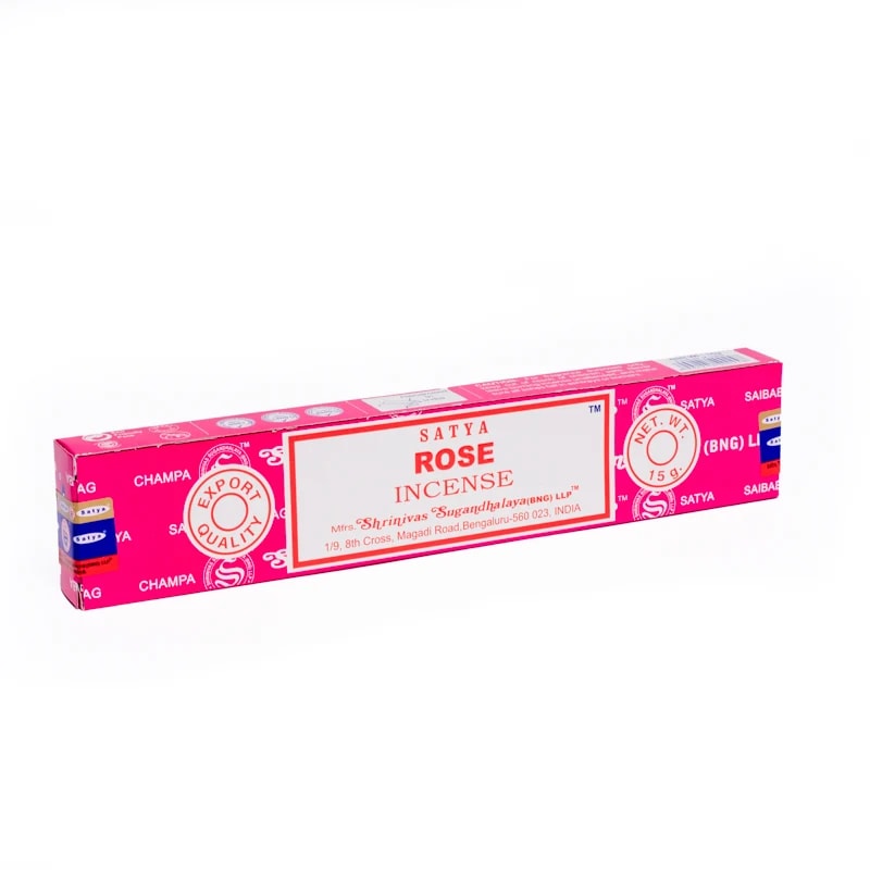 Encens 'Satya Agarbatti' – Série Classique. 23 parfums au choix ! Vendu à l’unité ou en pack de 12. Marque reconnue, qualité garantie pour vos ambiances !
