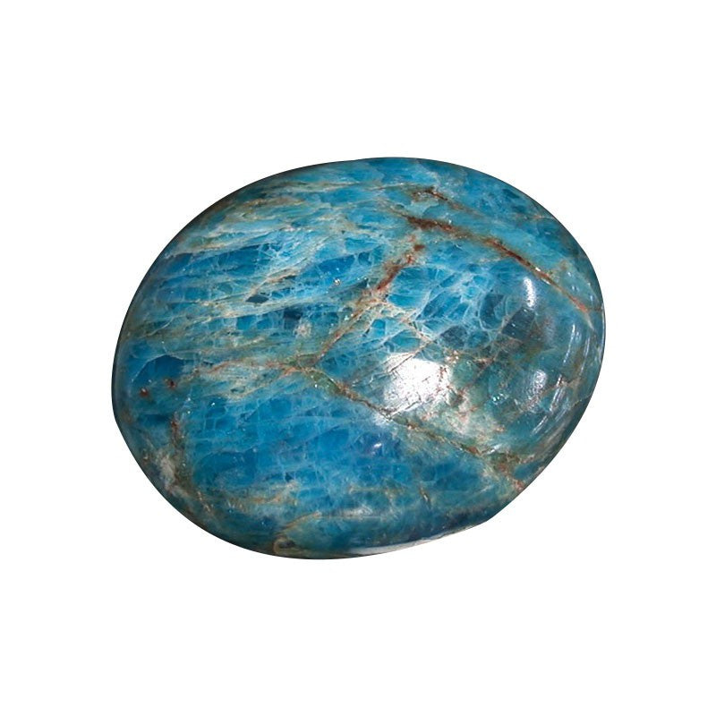 Apatite bleue de Tanzanie – Perles rondes 6 ou 8 mm • Fil de 38/39 cm • Bracelet 17 à 21 cm • Collier 45 cm • Sautoir 60 cm. Qualité AA à AAA – Superbes perles aux reflets bleu cristal !