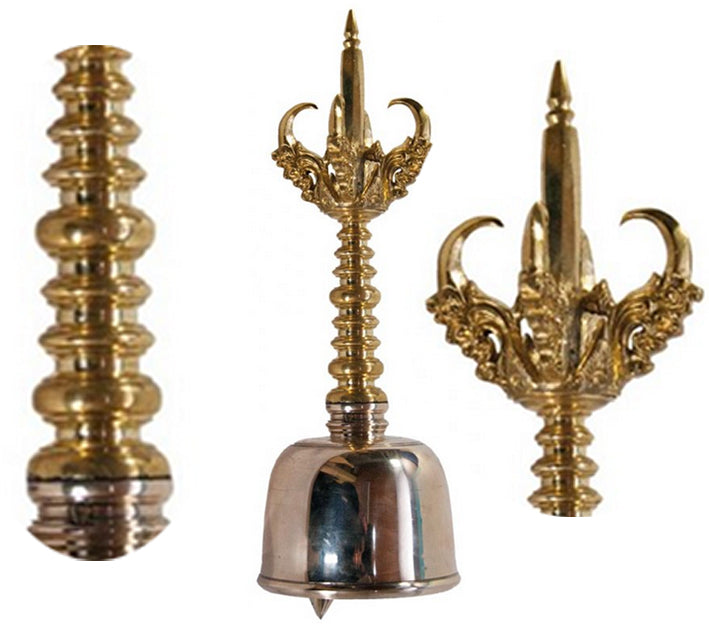 Cloche de prêtre balinais – Son pur et clair, jouable comme un bol chantant, fabriquée par des maîtres artisans !