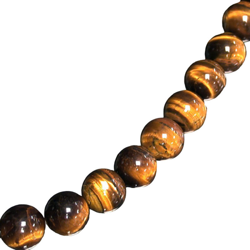 Œil de Tigre, perles rondes de 4, 6, 8 ou 10 mm. Vendu en fil de perle 38/39 cm, en bracelet de 17 à 21cm, en collier de 45 ou sautoir de 60cm. Qualité AA à AAA, superbes perles, belle pureté, parfait !