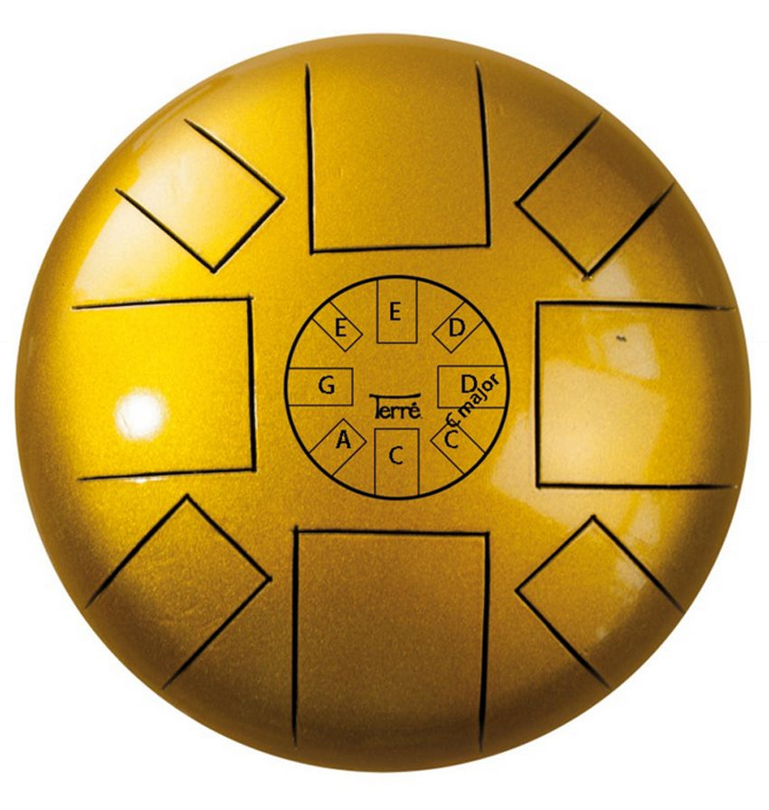 Tankdrum de 26cm de diamètre, 3 modèles au choix - A minor/ La mineur - C major/ Do majeur - G major/ Sol Majeur !