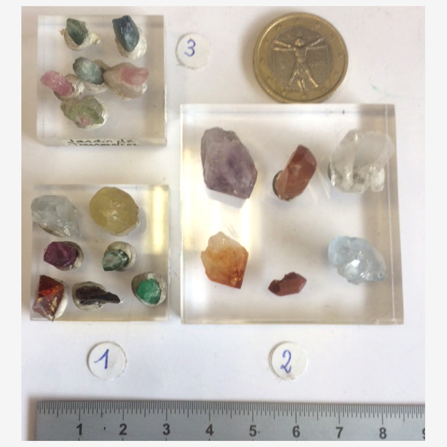 The 'Crystal Gardens' concept features 3 unique kits to choose from. These valuable crystals are renowned for their gem-like qualities, colors, and shapes. These are nature's little wonders!