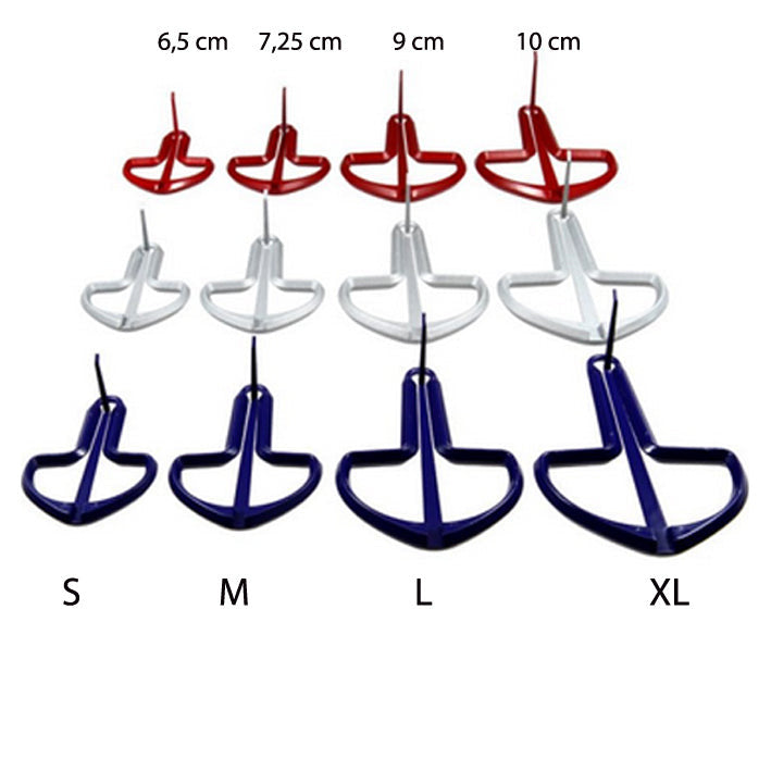 Guimbarde d'Autriche, 4 tailles : 6,3 à 10,5 cm - 3 couleurs au choix. Modèle très résistant ! Facile à jouer !