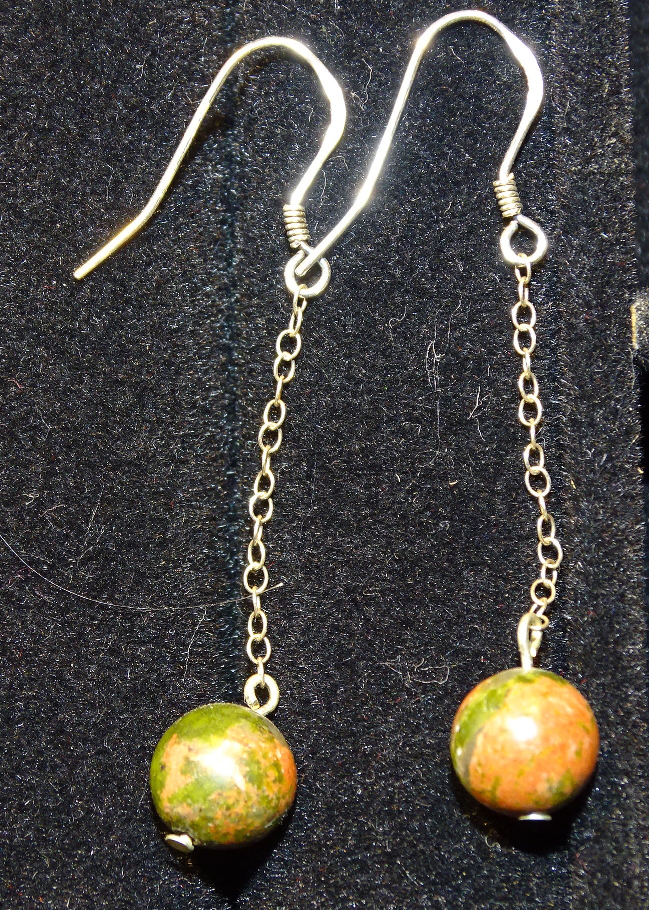 Boucles d'oreilles - Collection 'Perles & chaînes', concept Gem & Zen, qualité AA à AAA, montées par 'Zen Curiosity'. Argent, laiton ton Argent ou doré + options pour des choix de montures, parfait !