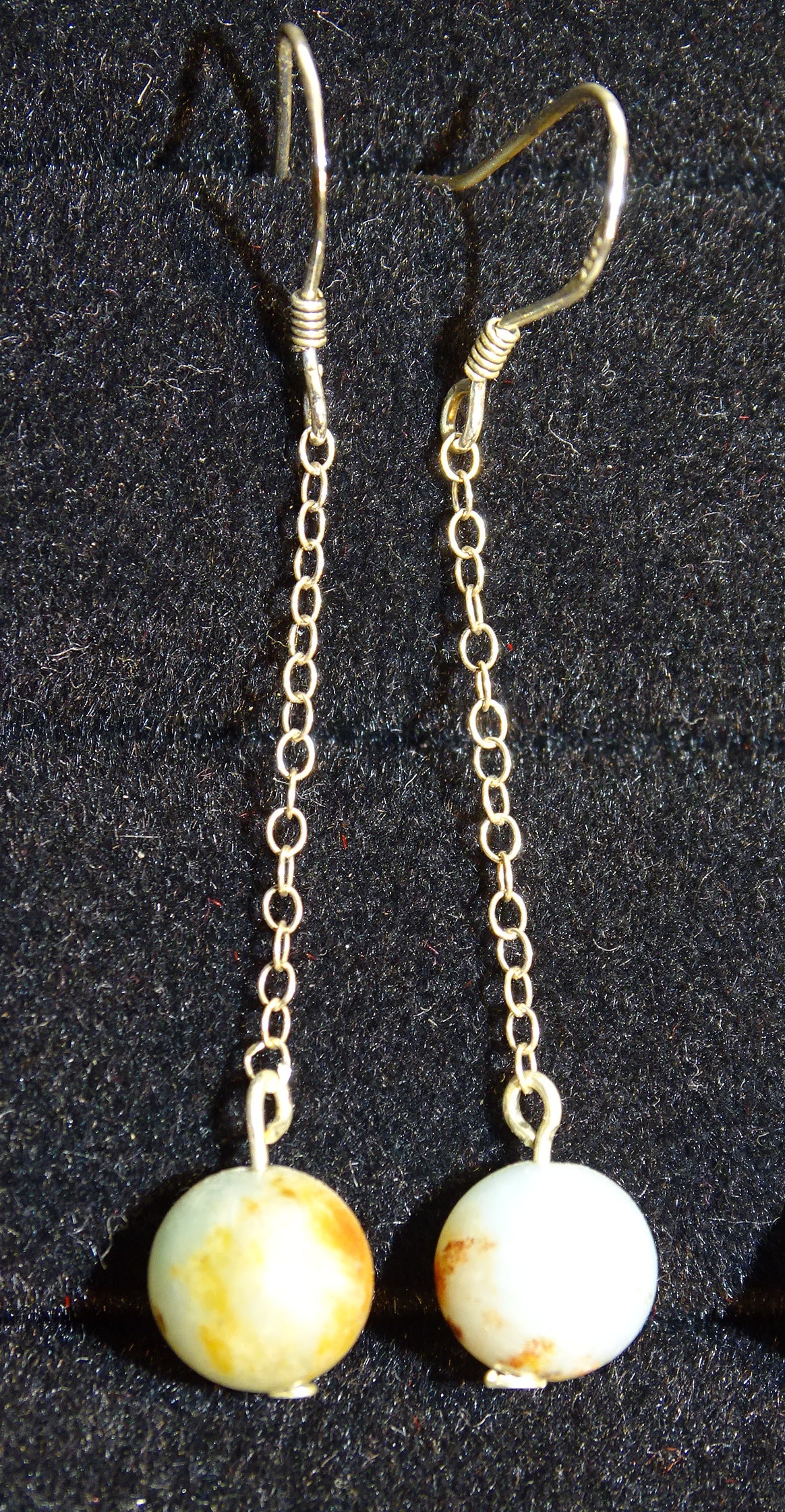 Boucles d'oreilles - Collection 'Perles & chaînes', concept Gem & Zen, qualité AA à AAA, montées par 'Zen Curiosity'. Argent, laiton ton Argent ou doré + options pour des choix de montures, parfait !