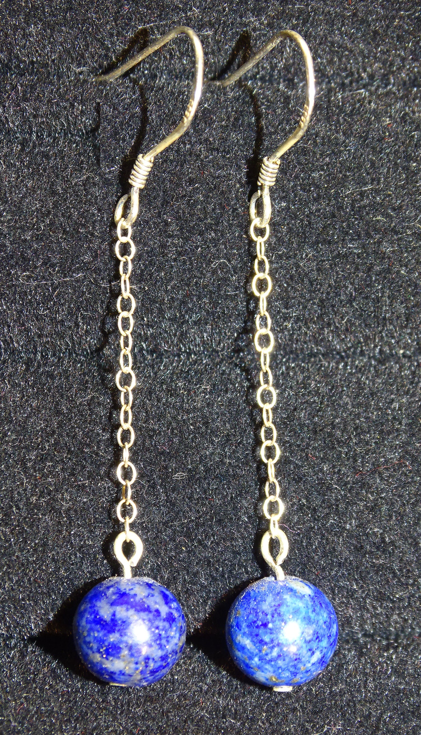 Boucles d'oreilles - Collection 'Perles & chaînes', concept Gem & Zen, qualité AA à AAA, montées par 'Zen Curiosity'. Argent, laiton ton Argent ou doré + options pour des choix de montures, parfait !