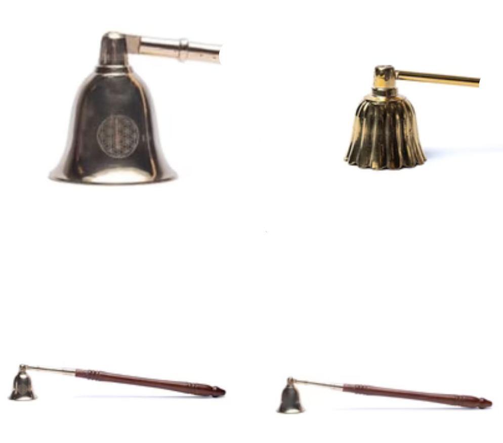 Éteignoir de bougie classique au design élégant. 2 modèles au choix de 25 et 28 cm - 120 grammes. Avec manche extra long !