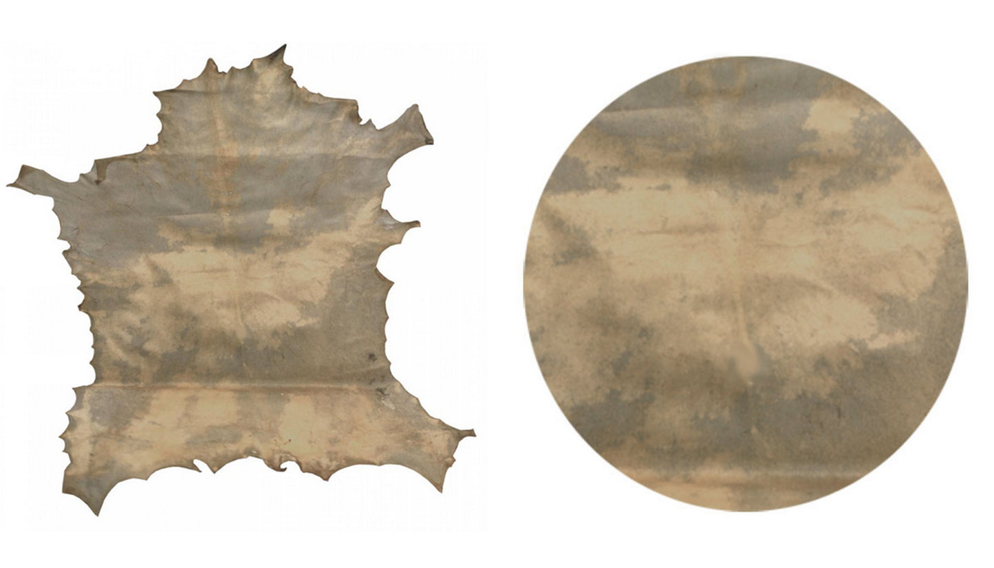 Peaux de chèvre tannées, entières ou rondes, 30 à 80 cm, qualité supérieure pour création, restauration de djembés et tambours !