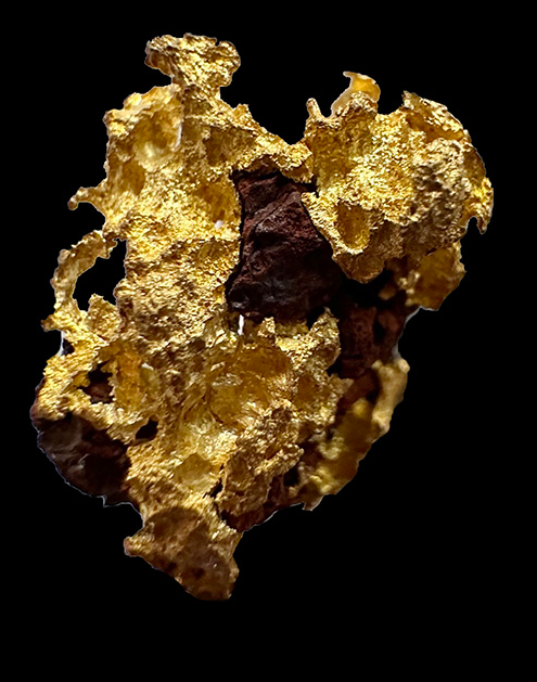 Native gold from the Laverton mine in Australia, nugget of 1.55 gr. - Very beautiful mineralogy piece. Rare!