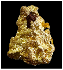 Or natif de la mine Laverton en Australie - Pépite de 2,66 gr. - Très belle pièce de minéralogie. Rare !