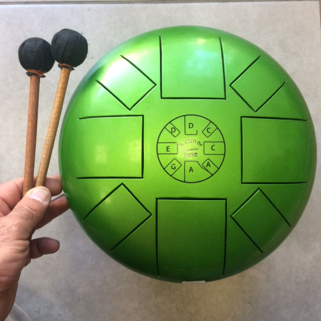 Tankdrum de 26cm de diamètre, 3 modèles au choix - A minor/ La mineur - C major/ Do majeur - G major/ Sol Majeur !