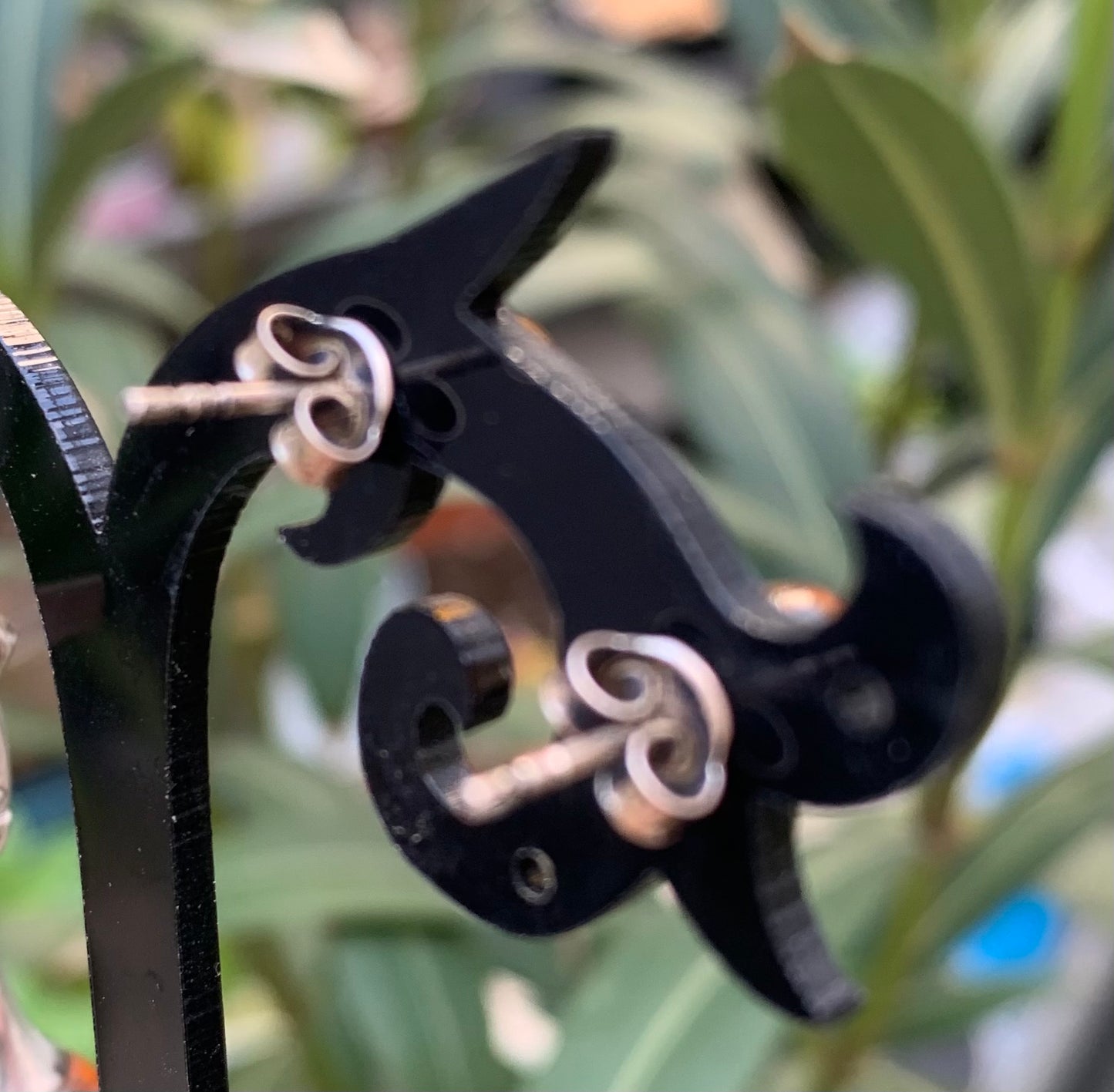 Puces/ Clous/ Boucles d'oreilles en Ambre, qualité AA à AAA. Finition Argent 925 !