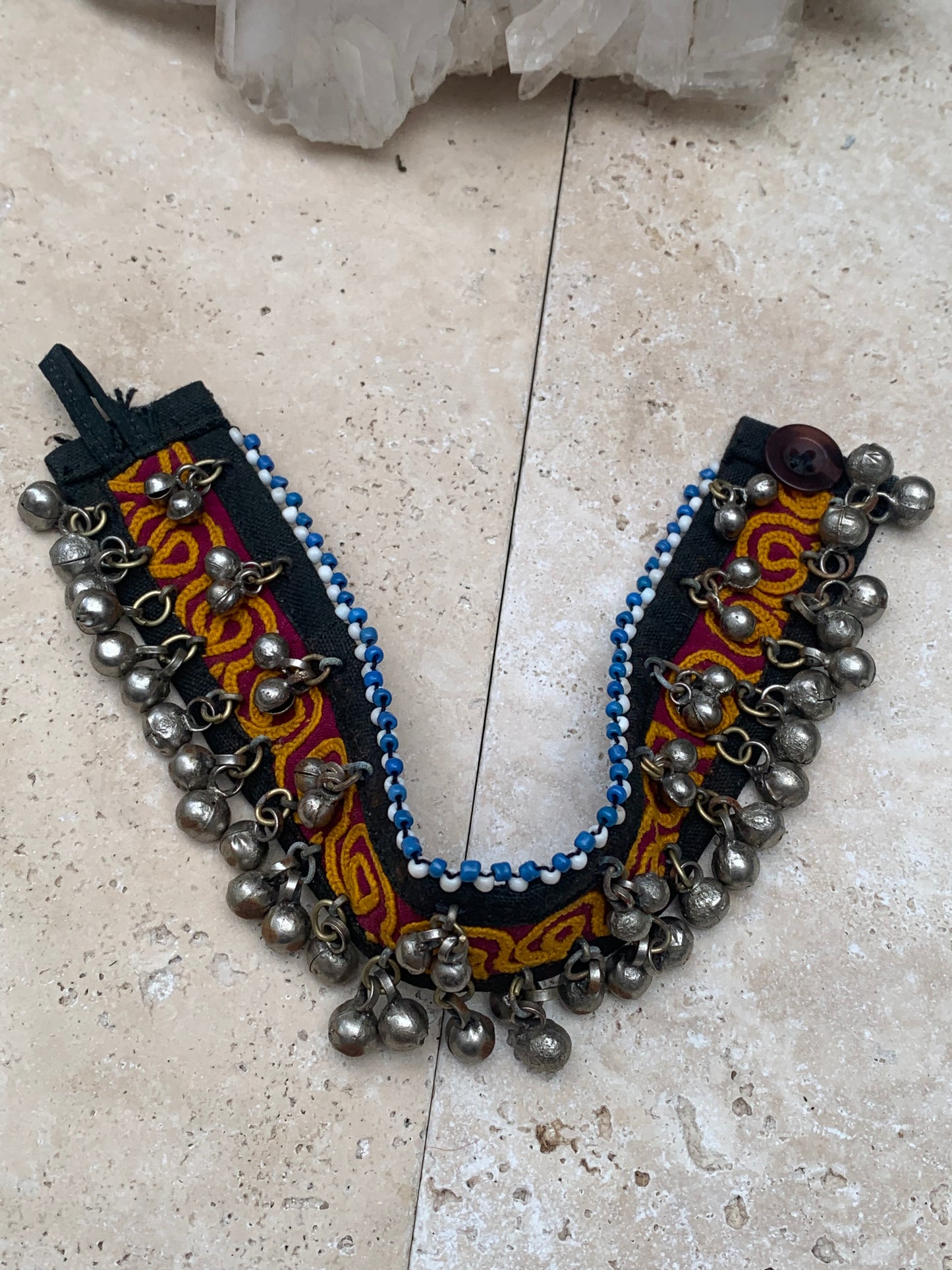 Sélection de bracelets de danses pour chevilles, fait en textile et perles/ clochettes en métal !