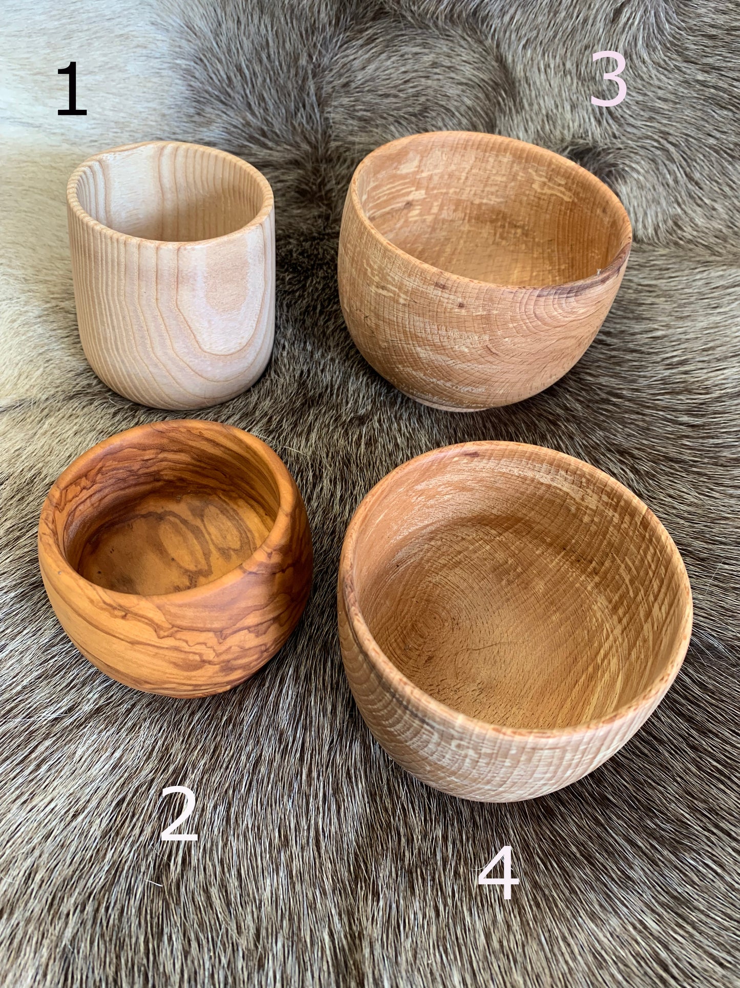 Verre/ Gobelet/ Tasse/ Bol ou Mug, fait en bois avec ou sans gravure de Runes, 4 modèles au choix. Fait main en France (19), très belle qualité, magnifiques pièces !