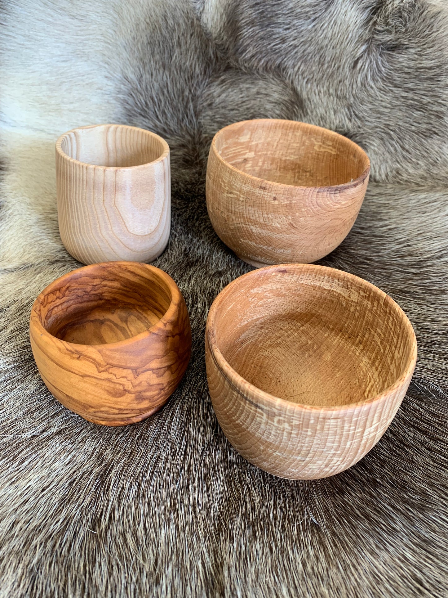 Verre/ Gobelet/ Tasse/ Bol ou Mug, fait en bois avec ou sans gravure de Runes, 4 modèles au choix. Fait main en France (19), très belle qualité, magnifiques pièces !