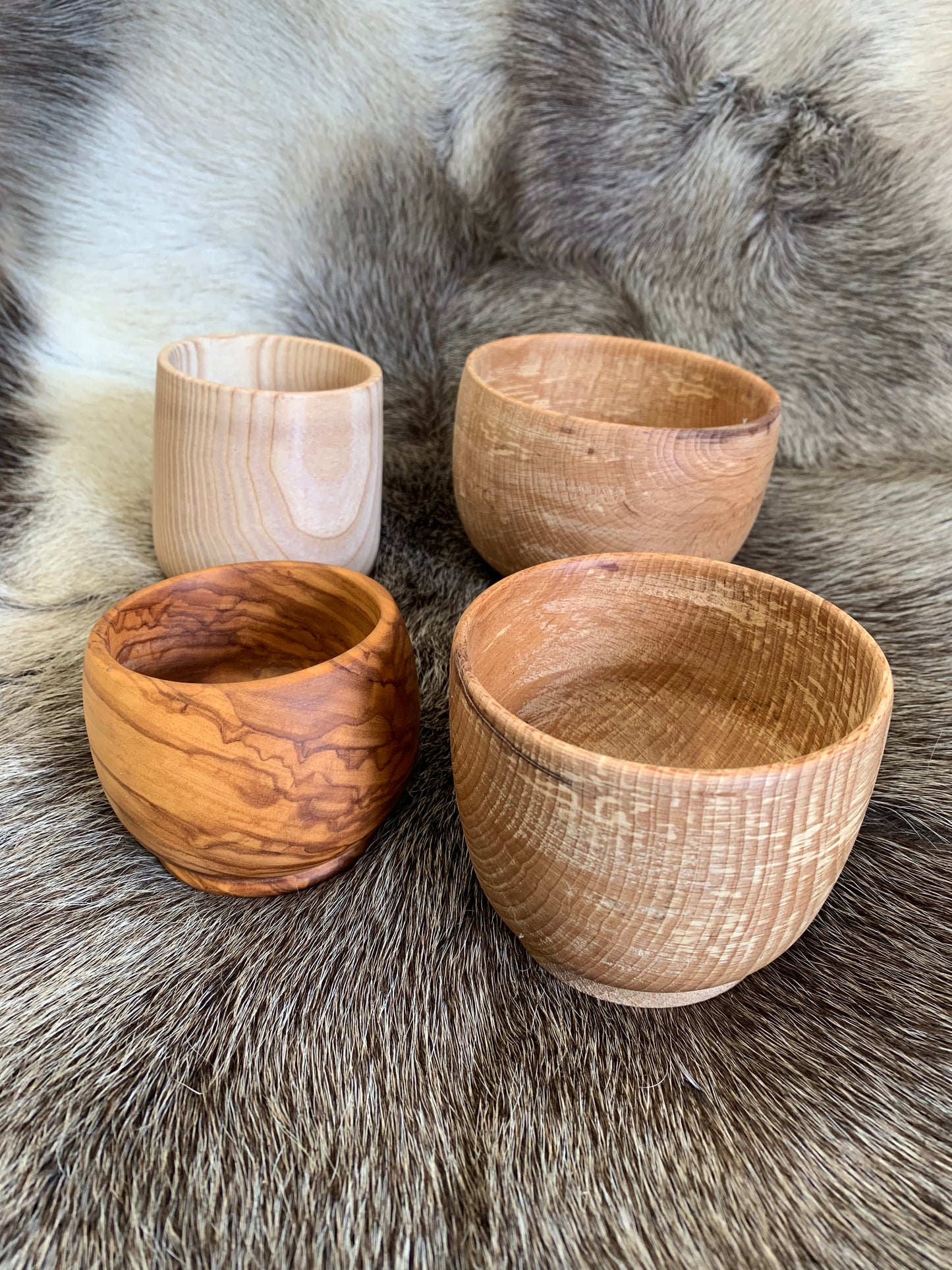 Verre/ Gobelet/ Tasse/ Bol ou Mug, fait en bois avec ou sans gravure de Runes, 4 modèles au choix. Fait main en France (19), très belle qualité, magnifiques pièces !