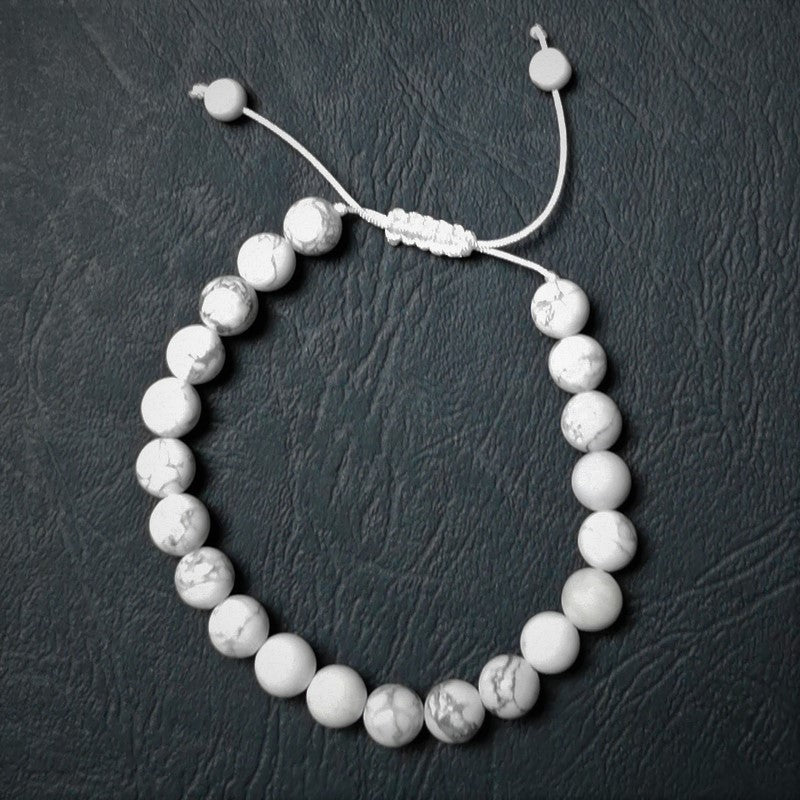 Collection de bracelets n°5, à fermeture coulissante de type 'Mala, simple rang, avec perles de 8mm - De 7 à 21 cm. Superbes perles de qualité AA à AAA !