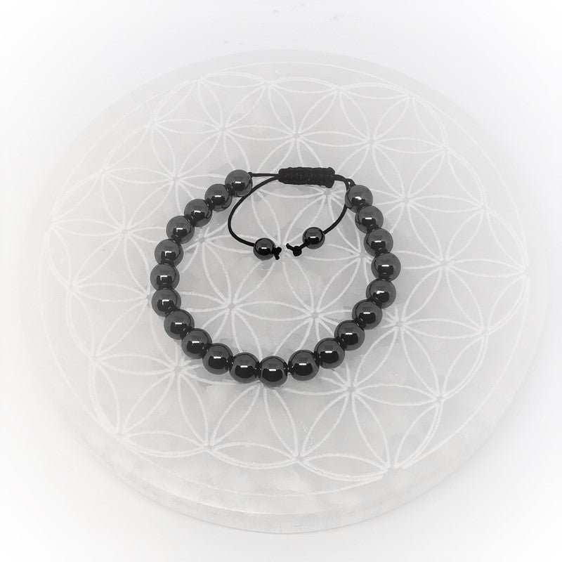 Collection de bracelets n°5, à fermeture coulissante de type 'Mala, simple rang, avec perles de 8mm - De 7 à 21 cm. Superbes perles de qualité AA à AAA !