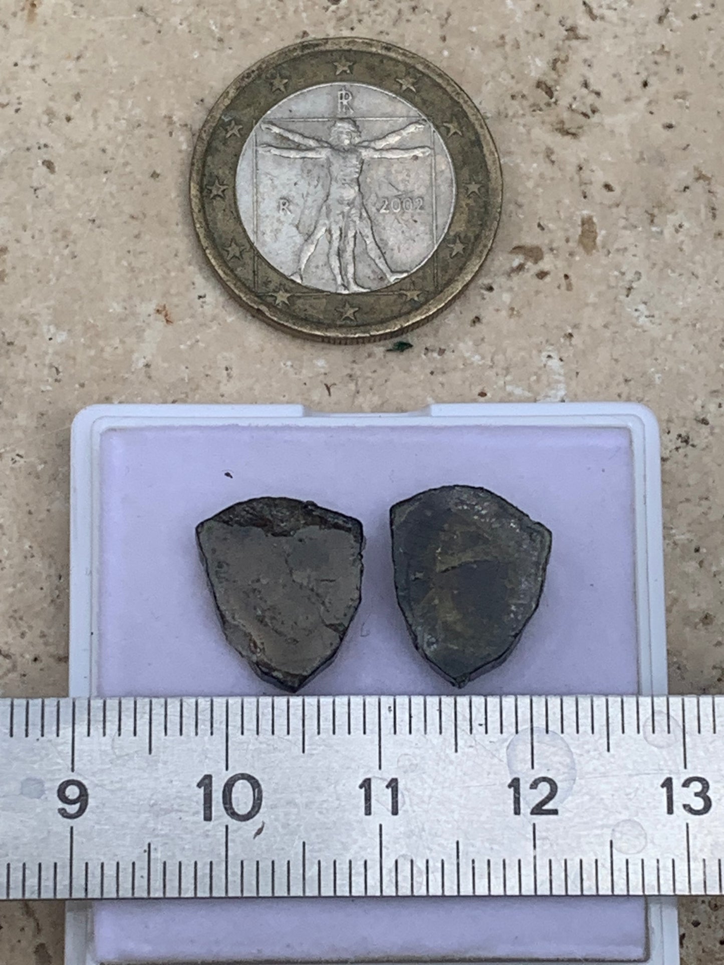 Tourmaline Dravite (brune), vendu par paire, 14mm x 12 x 3 - 10 carats. Parfait en bijouterie, collection ,exposition...
