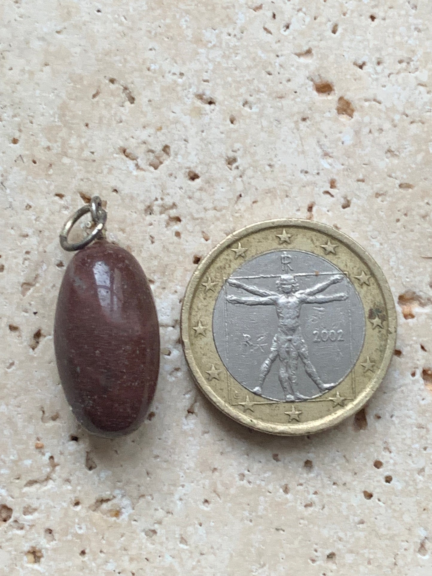 Shiva lingham, pendentif de 28mm x11 de diamètre. Fait sur Argent. Vendu avec cordon réglable de couleur noire !